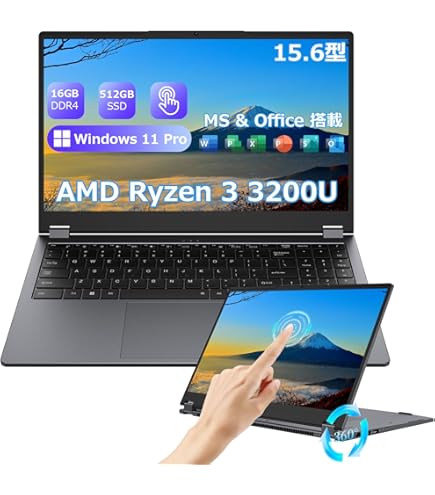 Amazon.co.jp: 【3Kタッチスクリーン搭載 OFFICE 2024】13.9型